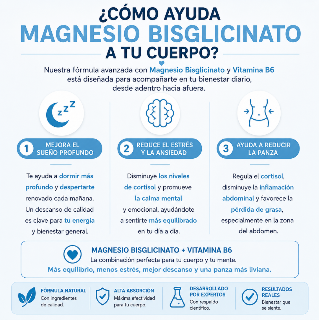 CALMA™ | Sueño Profundo, Músculos Relajados y Piernas Livianas.